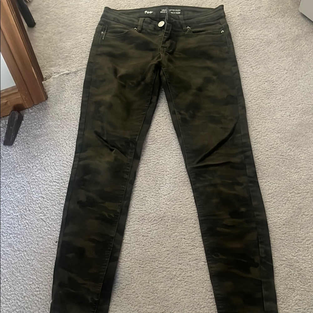 Youth/women’s Camouflage Jeans